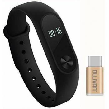 Xiaomi Mi Band 2 Ollivan Mi Modelo Nuevo del Pulsera del Monitor de Actividad Bluetooth 4.0 Android 4.4 iOS 7.0 o más