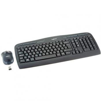 Logitech MK330 - Teclado (RF inalámbrico, Universal, Ruso, USB, Batería, Windows 7 Home Basic, Windows 7 Home Basic x64, Windows 7 Home Premium, Windows 7 Home Premium x64,)