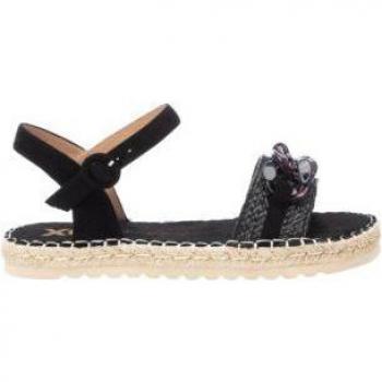 Sandalia de mujer Xti 142812 negro con hebilla