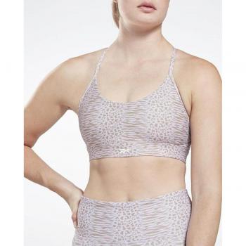 Sujetador Deportivo Lux Strappy Sports Modern Safari Print