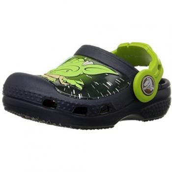 Crocs CC Star Wars Yoda Clog - Zuecos Niños, Azul
