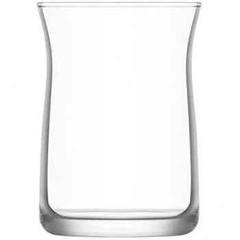 Set de 6 Vasos de Cristal Elegante y Duradero 275cc Vera - Apto para Lavavajillas y Diseño Clásico