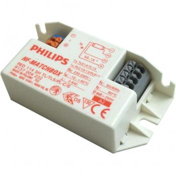 Balastro Electrónico Philips HF-M Matchbox Rojo 114 SH para 1x14W TL/TL5