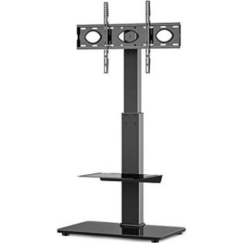 RFIVER Soporte TV de Suelo para Television de 32 a 70 Pulgadas - Giratorio y Altura Ajustable - hasta 50 kg MAX VESA 600x400mm TF2001