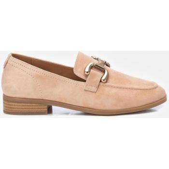 Mocasines planos de mujer fabricados en piel