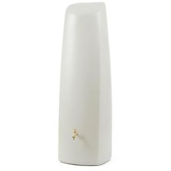 Tanque Decorativo de Agua de Lluvia Elegance 400L Beige, 60x60x180 cm
