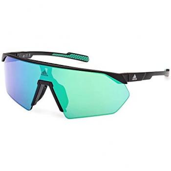Adidas Women's Sport Mirror Sunglasses SP0076 Cat. 3 Turquoise