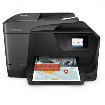 HP OfficeJet Pro 8715 AiO Inyección de tinta térmica A4 Wifi Negro - Impresora multifunción