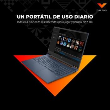 Portátil Gaming HP Victus Ryzen 5 5600H/16GB/SSD512GB/RTX3050/16.1FHD/FREE
