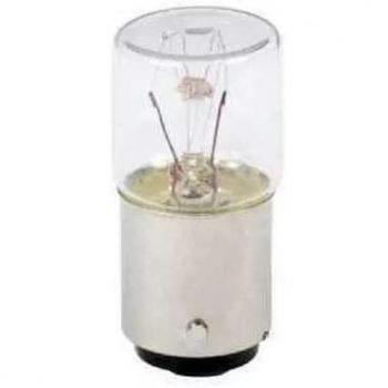 Schneider Electric DL1BEB Bombilla Incandescente Transparente para Señalización BA 15d, 24 V, 6.5 W
