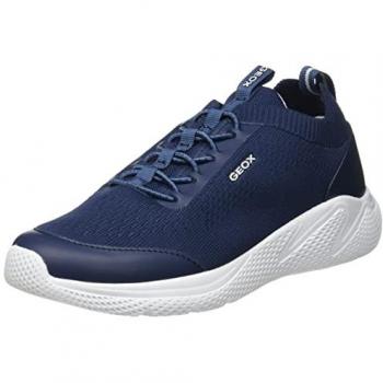 Zapatillas Deportivas Geox Sprintye Junior para Mujer, Niña y Niño, Color Azul Marino, Talla 27 EU