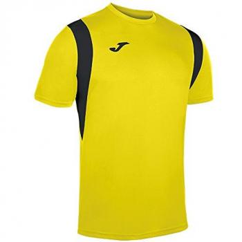 Joma Dinamo Men's Yellow Short Sleeve Football Jersey