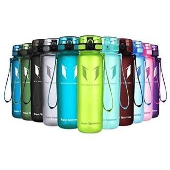 Super Sparrow Botella de Agua Deportiva -350ml & 500ml & 1000ml - Sin BPA