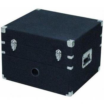 DJ Technik 30112010 - Maleta de transporte cubierta fieltro rack, negro