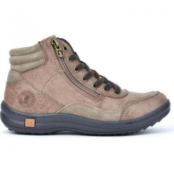Botines de mujer Coronel Tapiocca T465-7, botines planos en color beige