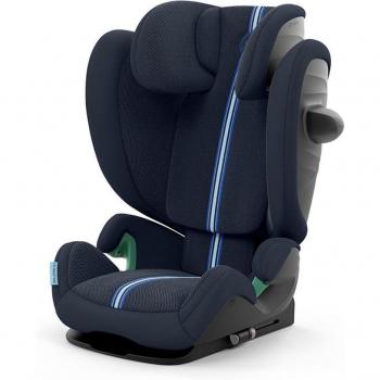 Silla de Coche Solution G I-Fix Plus Ocean Blue con Respaldo Alto y Seguridad Avanzada