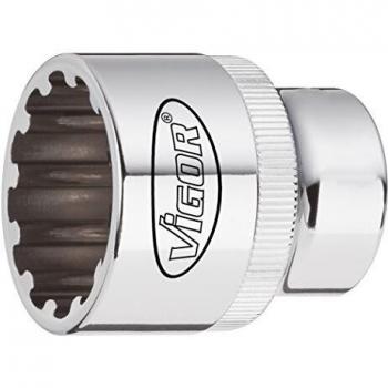 Cabeza de llave multiprofil Vigor V2000 1/2 (12.5 mm) tamaño 22 mm
