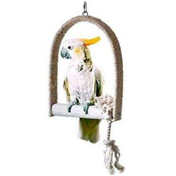 Columpio Sisal para Aves XL - 25 x 38 x 5 cm