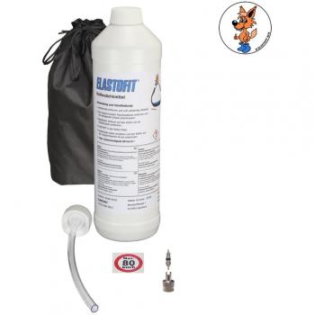 Elastofit – Kit de recarga para neumático juego de reparación neumático sellador botella de repuesto para todos los vehículos de pasajeros Durable para 10 años