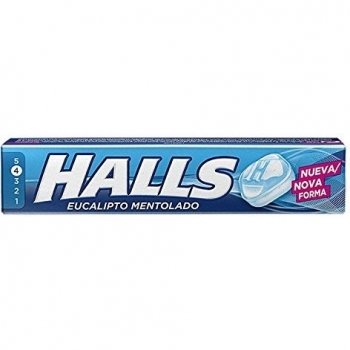 Halls - Caramelo Eucalipto Sin Azucar