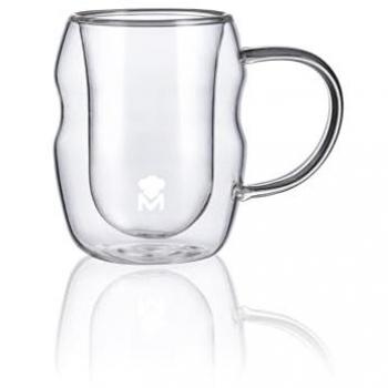 Set 4 Vasos de 50ml de Borosilicato Doble Pared para Mixología - Diseño Elegante y Fácil de Limpiar