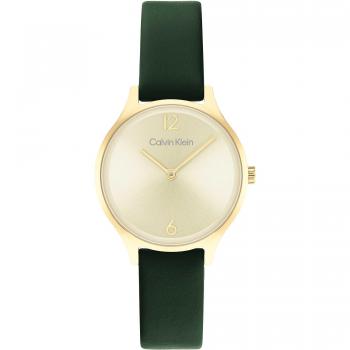 Reloj Calvin Klein Timeless Ver Solo Tiempo 2H Amarillo Negro Mod. 1681253