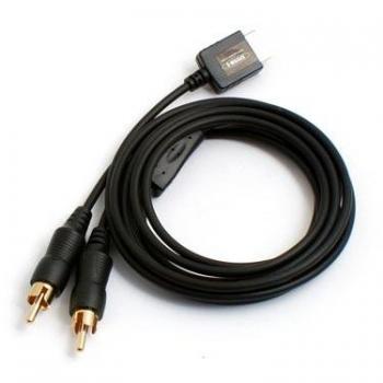 Sistema de S USB a 2 x RCA Audio Cable Para Sony Walkman NW-S703 F S603 de S605 NW-S703 F s615 F de S616 F NW de NW-S705 F NW, NW-S706 F NW de s715 F de s716 F NW-S703 F S718 de S736 F NW de s738 F NW-S703 F A820 de A826 NW de A828 NW d