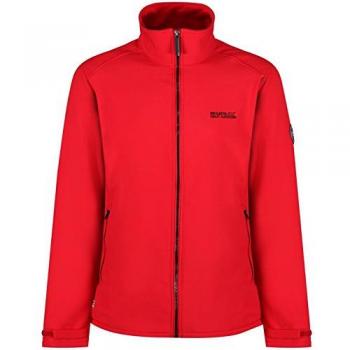 Regatta de Hombre Callen Soft Shell Chaqueta, Hombre, Color Pepper, tamaño Small