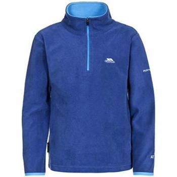 Trespass Etto Boys' Blue Fleece Jacket - Size Small