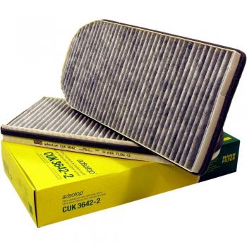 Original MANN-FILTER Interior Filter CUK 3642-2 – Cabin air filter set