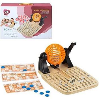 ColorBaby - Bingo de madera con accesorios juegos de mesa CB Games