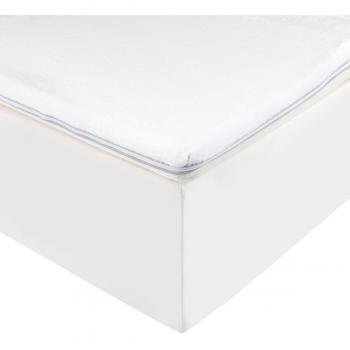 Topper reversible de lujo para todas las estaciones - Verano e Invierno