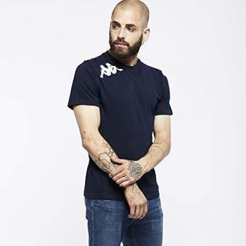 Kappa 3032J70_919_S - Camiseta UMBERTO, talla azul, S