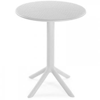 Mesa Auxiliar Cocktail Moderna 75 cm Color Negro - Versa