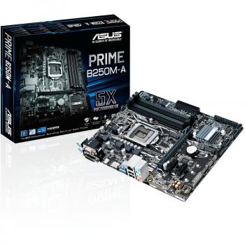 ASUS PRIME B250M-A Motherboard - Black