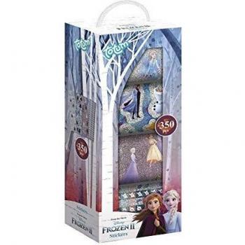 Disney Frozen II - Caja de pegatinas con más de 350 pegatinas láser de Anna & Elsa