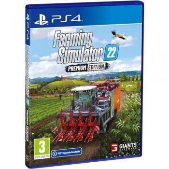 Juego de Simulación Agrícola Farming Simulator 22 Edición Premium para Consola Sony PlayStation 4 (PS4)