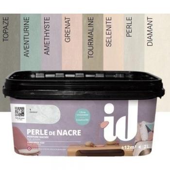 Pintura decorativa efecto perla de nácar 2L Selenita