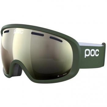 Máscara de Esquí POC Fovea Clarity Verde Bosque con Lente Clarity Define Spektris Ivory