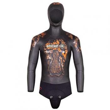 Beuchat Chaqueta de Pesca y Buceo Elite 7 Mm Negro Hombre Adulto