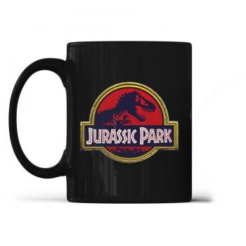 Taza de Cerámica con Logo de Jurassic Park - Edición Coleccionista