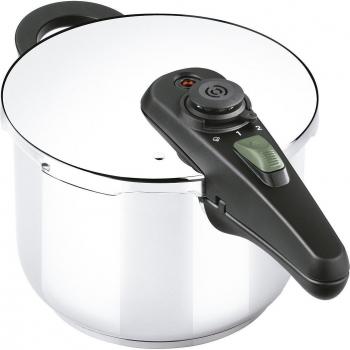 Olla a Presión BRA Spicy de Acero Inoxidable, 6 Litros