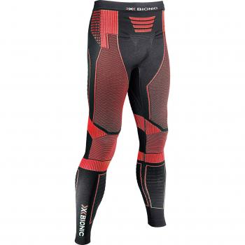 X-Bionic Pantalones de running hombre Effektor Power OW Pants Long, hombre, X-BIONIC RUNNING MAN EFFEKTOR POWER OW PANTS LONG, negro/rojo