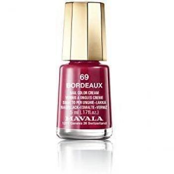 Mavala Mini Colors Pintauñas | Esmalte de Uñas | Laca de Uñas | 47 Colores Diferentes, Color Bordeaux 69