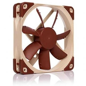Noctua NF-S12A PWM, Ventilador de PC de Alta Calidad y Silencioso, 4 Pines, 120 mm, Color Marrón