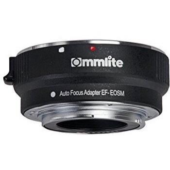 Commlite CM-EF-EOSM Canon Micro EOSM cable para cámara fotográfica, adaptador - Adaptador para objetivo fotográfico