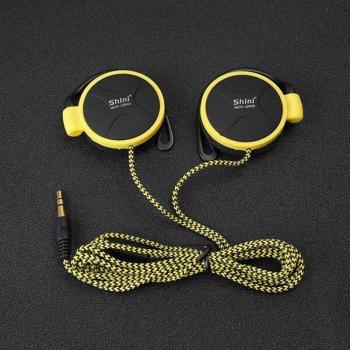 Auriculares Estéreo SHINI Q940 con Gancho para las Orejas y Sonido de Graves, Conector 3.5mm, Precio de Fábrica
