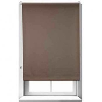 Estor Térmico Opaco con Cadena, 160 x 76 cm, Marrón