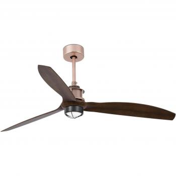 Ventilador de Techo Justfan con luz DC cobre Ø1280mm