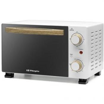Horno de Sobremesa Orbegozo HO 990, 800W, Capacidad 10L, Blanco